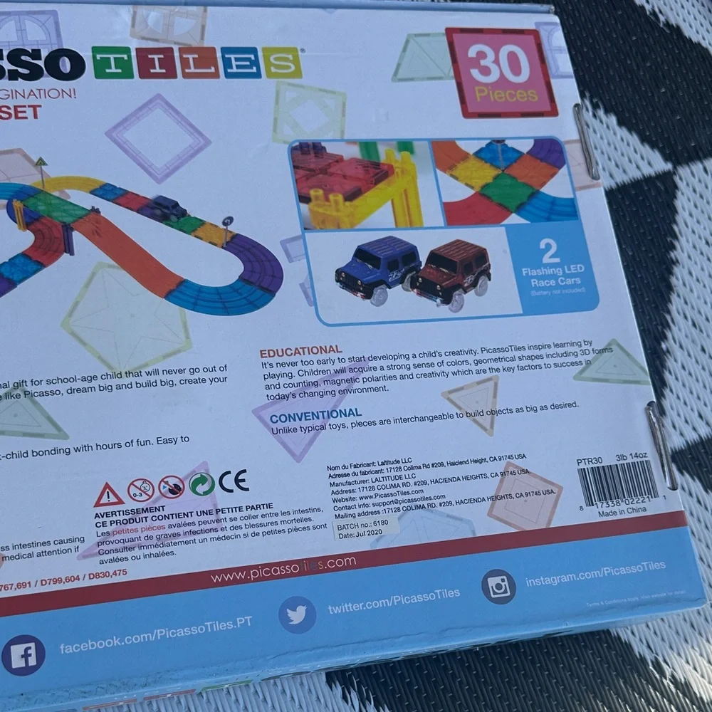 30-Piece Racing Track Set - Multicolor - Picture 5 of 5